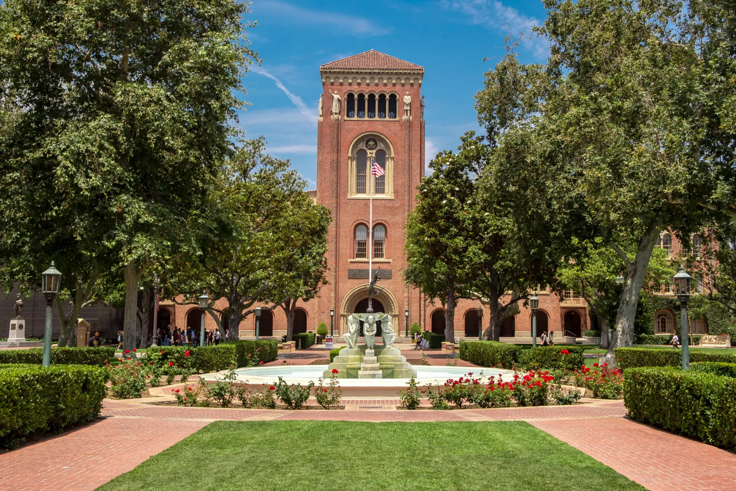 The University of Southern California campus