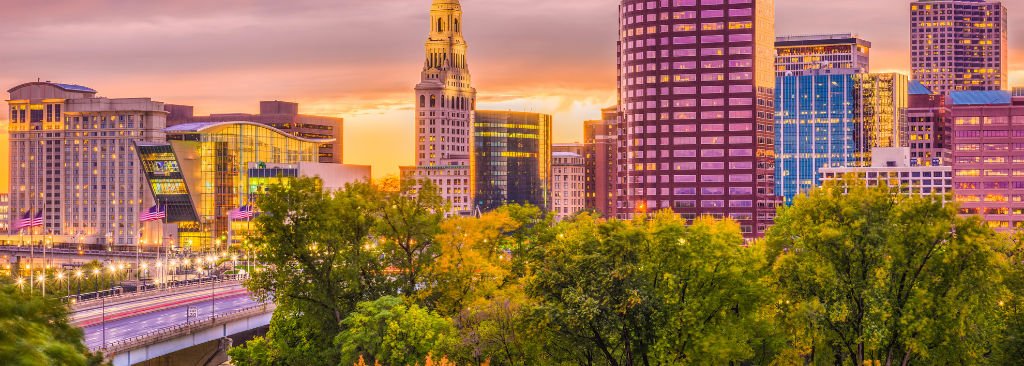 Hartford Connecticut skyline