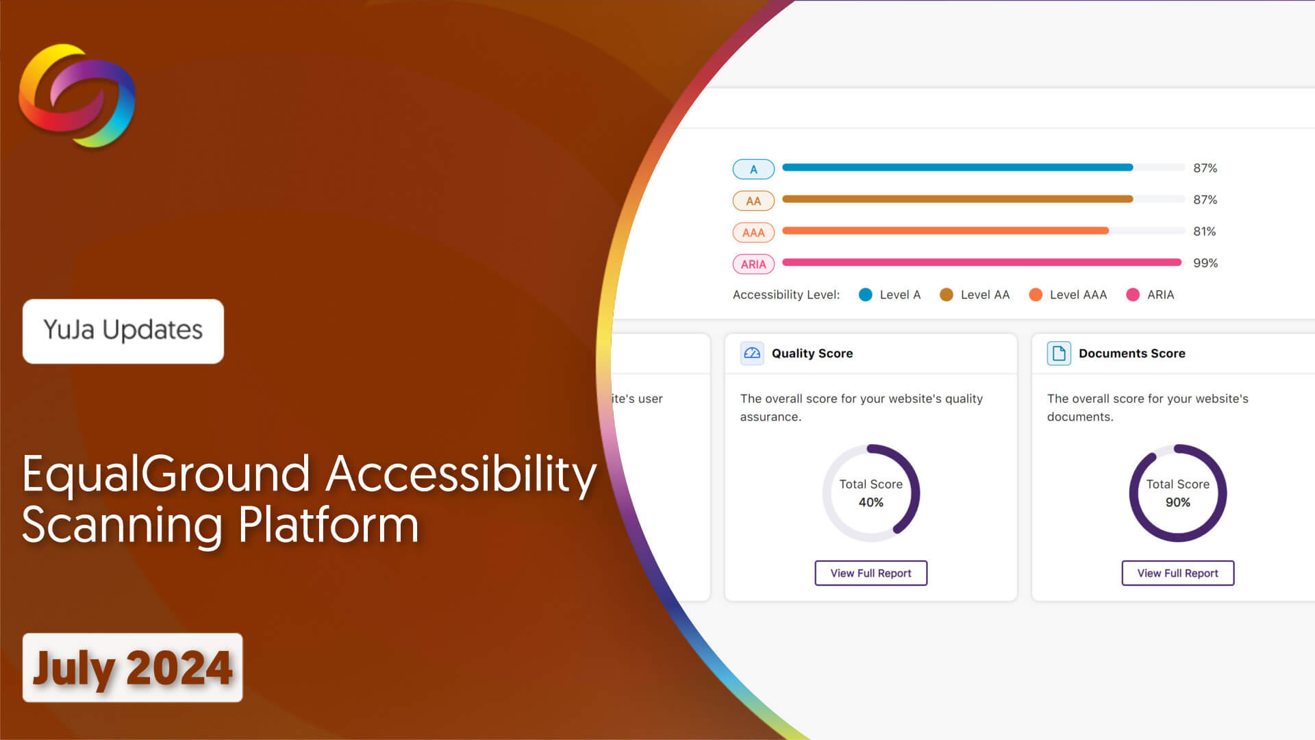 EqualGround Accessibility Scanning Platform - July Release thumbnail.