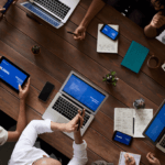 A group of officials having a meeting