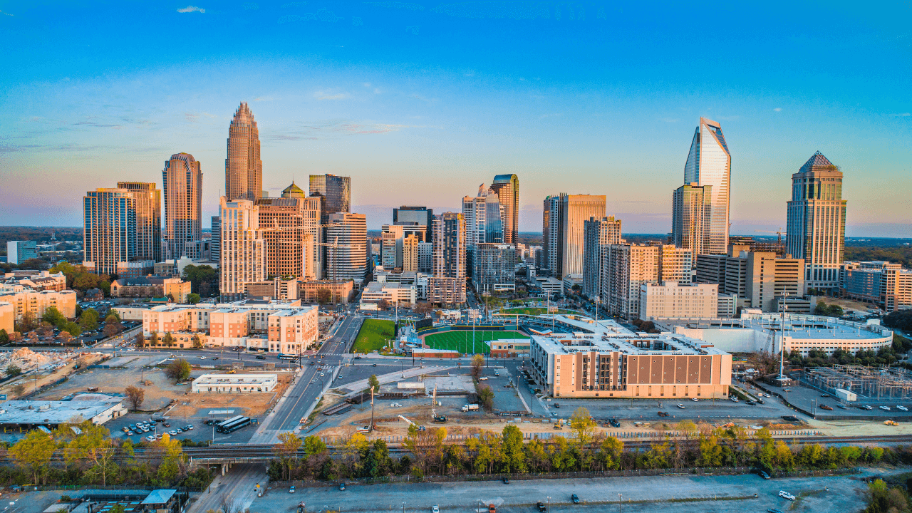 Raliegh North Carolina skyline