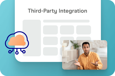 Third-Party Integration illustration.