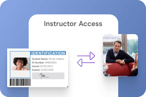 Instructor Access Icon.