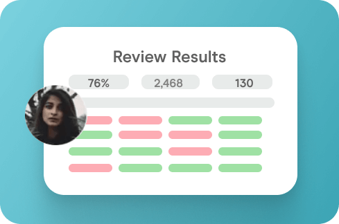 Review Results Icon.