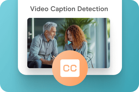 Caption Detection Icon.