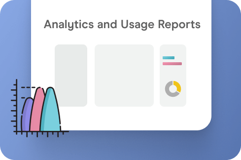 Analytics and Reporting Icon.