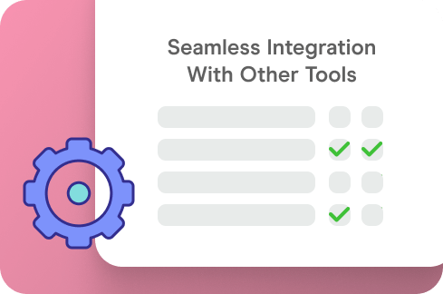 Seamless Integration With Other Tools Icon.