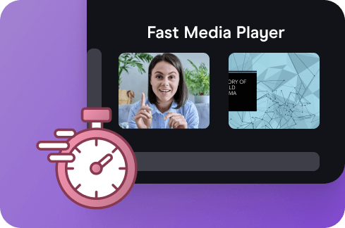 Fast Media Player Icon.