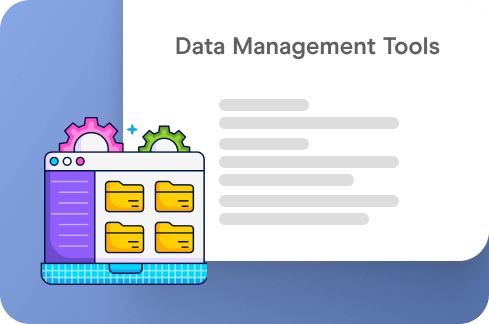 Data Management Tools Icon.