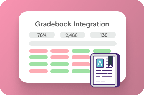 Gradebook Integration Icon.