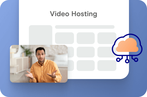 Video Hosting Icon.