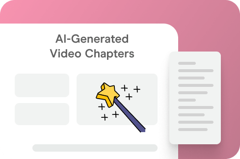 AI-Generated Video Chapters Icon.