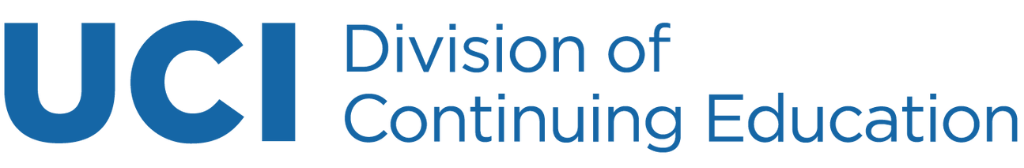 The University of California, Irvine (UCI) Division of Continuing Education logo