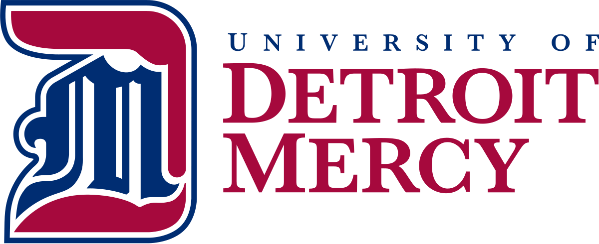 University of Detroit Mercy logo.